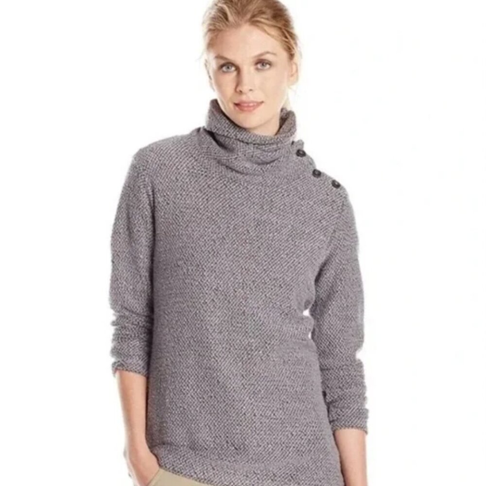 Merrell Ravion pullover gray sweater, Sz Small - Picture 13 of 13